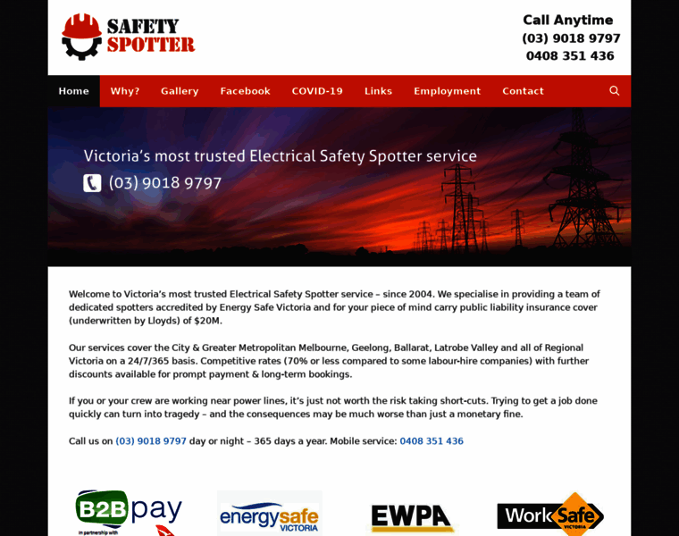Safetyspotter.com.au thumbnail