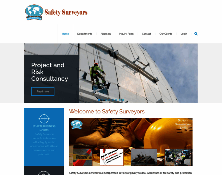 Safetysurveyors.com thumbnail