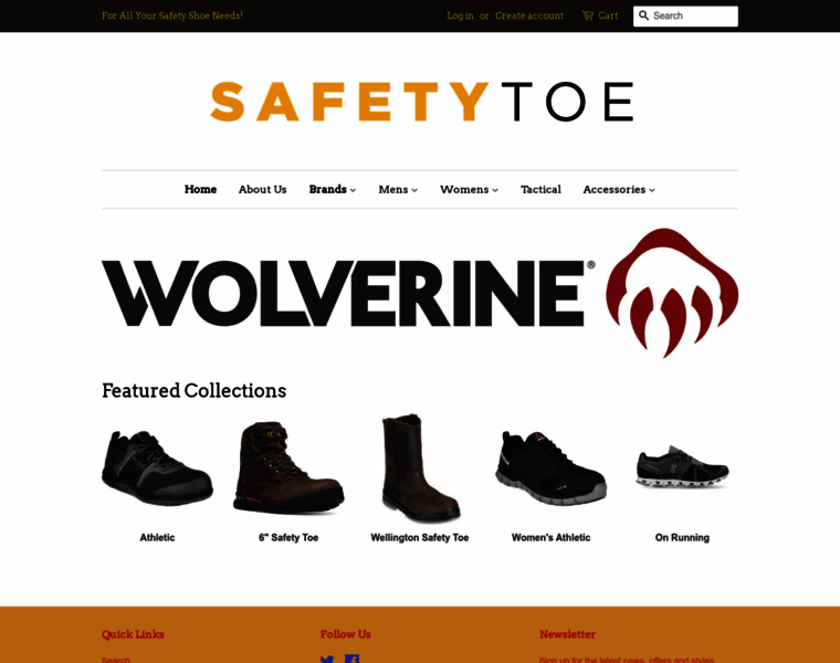 Safetytoe.com thumbnail