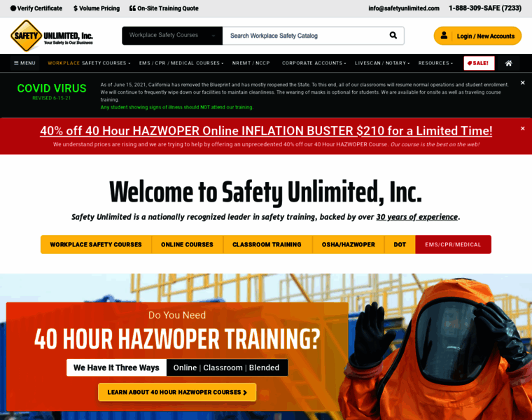 Safetyunlimited.com thumbnail
