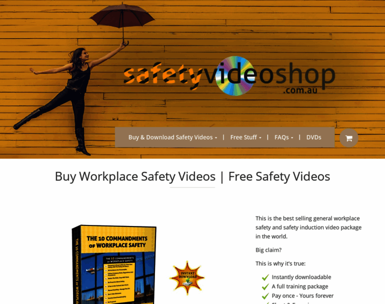 Safetyvideoshop.com.au thumbnail
