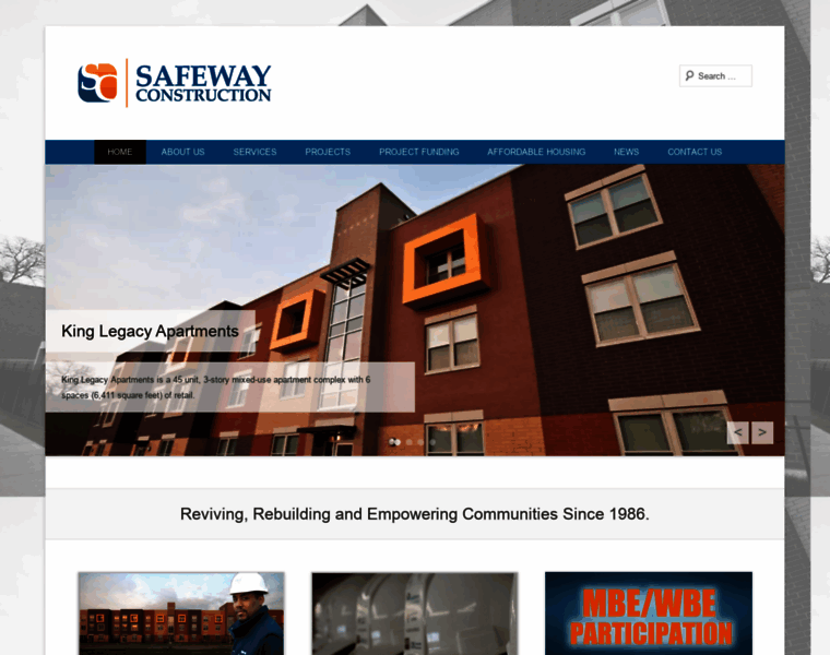 Safewayconstruction.com thumbnail