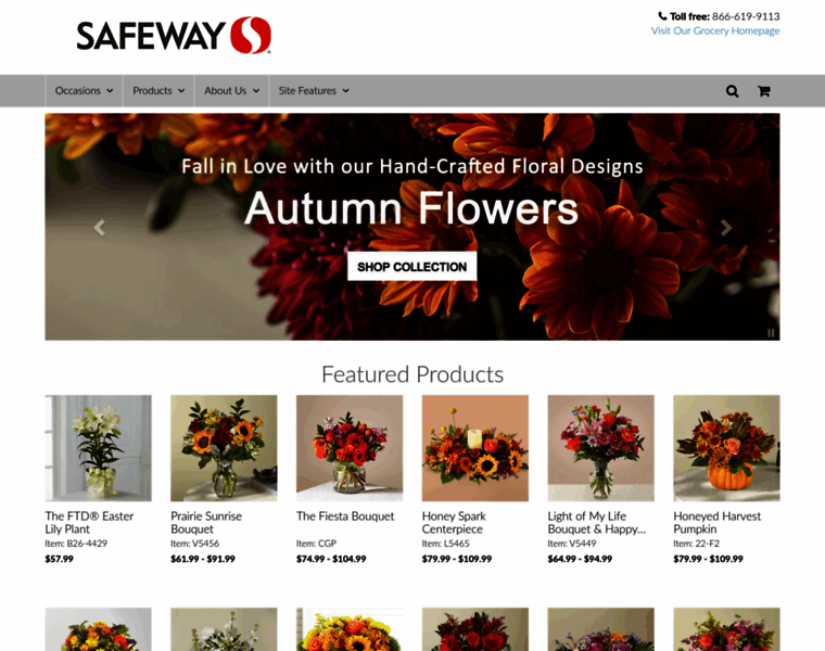 Safewayflowers.com thumbnail