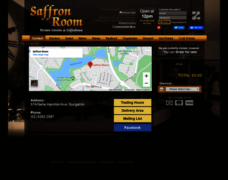 Saffronroom.com.au thumbnail