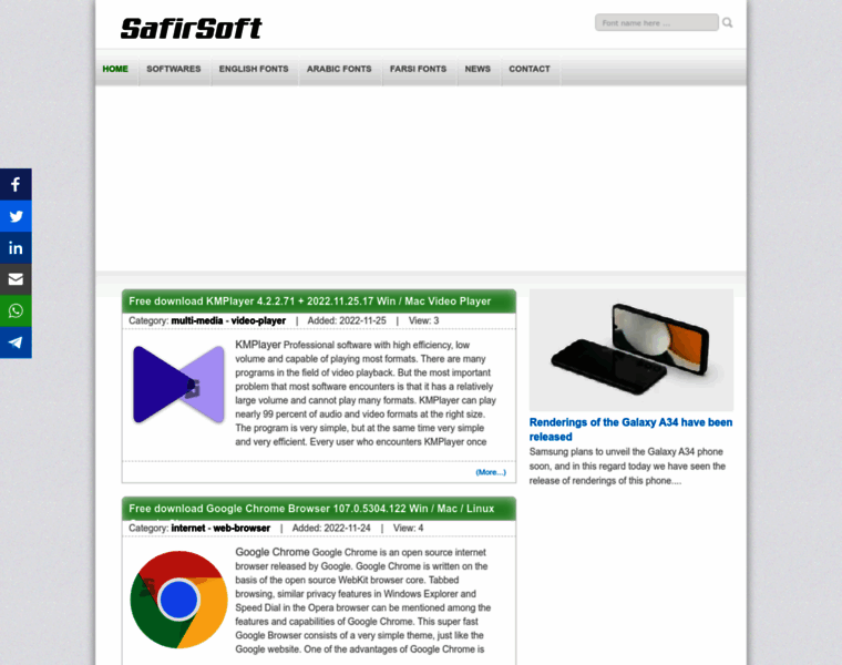 Safirsoft.com thumbnail