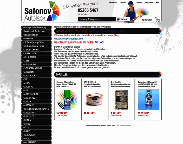 Safonov-autolack.com thumbnail