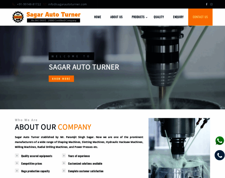 Sagarautoturner.com thumbnail