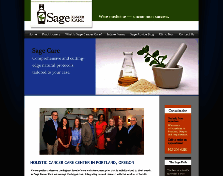 Sagecancercare.com thumbnail