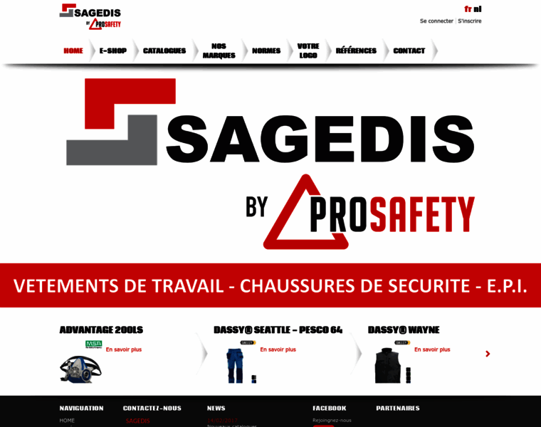 Sagedis-safety.be thumbnail