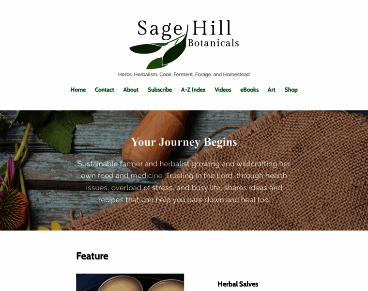 Sagehillbotanicals.com thumbnail