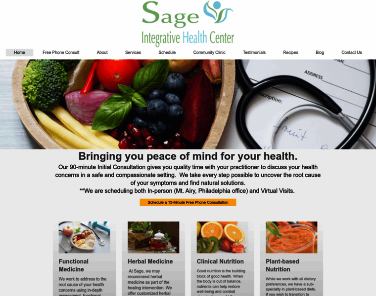 Sageintegrativehealth.com thumbnail