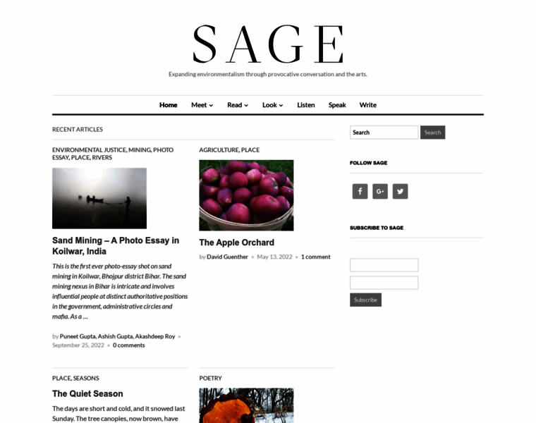Sagemagazine.org thumbnail