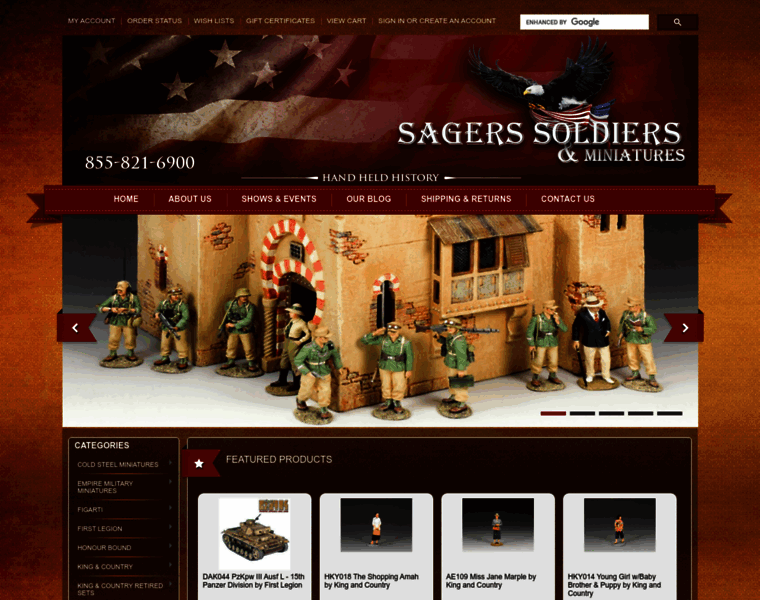 Sagerssoldiers.com thumbnail