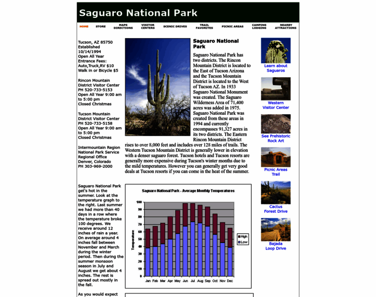 Saguaronationalpark.com thumbnail