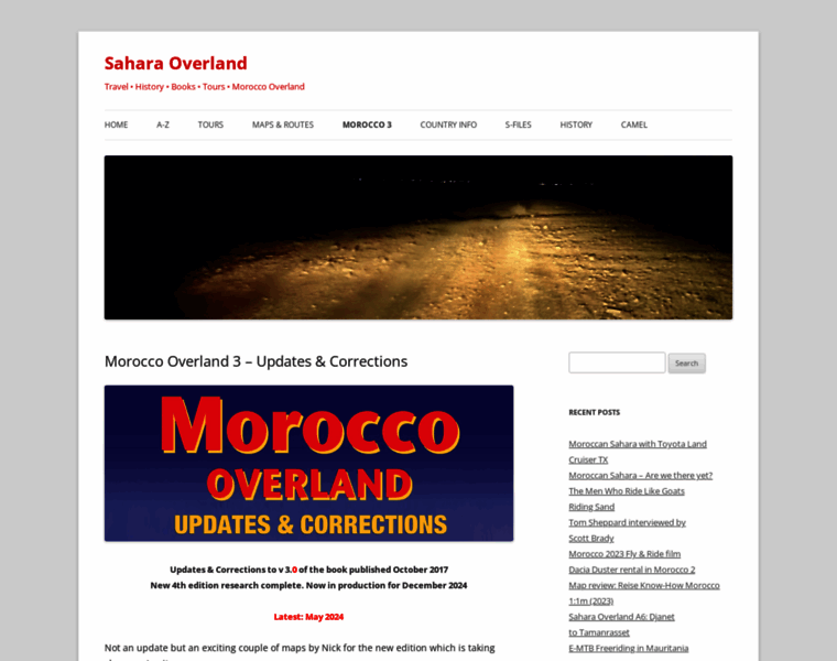 Sahara-overland.com thumbnail