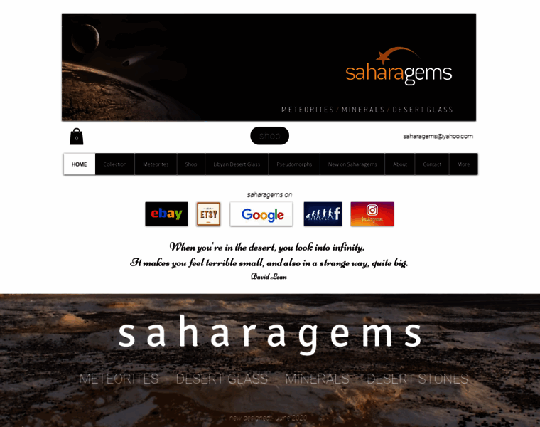 Saharagems.com thumbnail