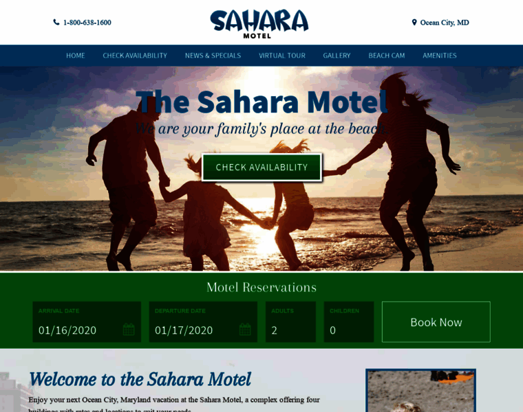 Saharamotel.com thumbnail