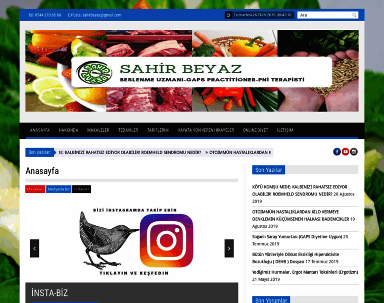 Sahirbeyaz.com thumbnail