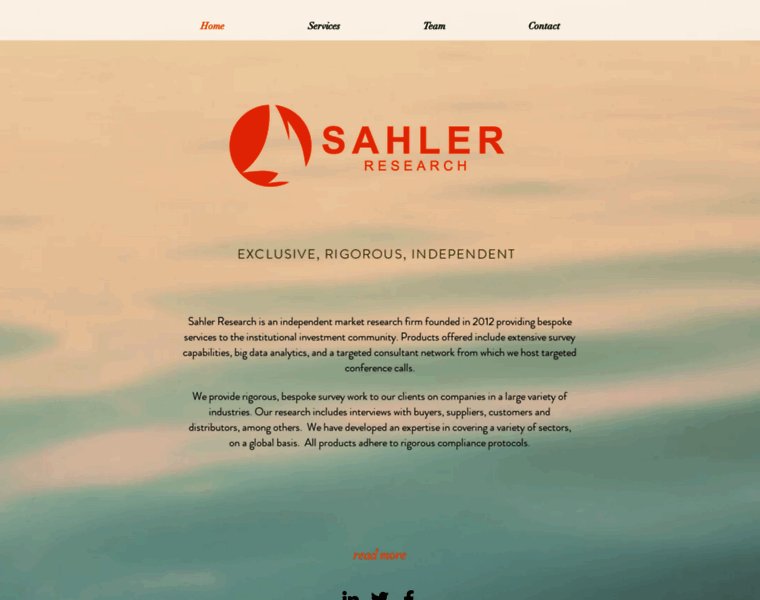 Sahlerresearch.com thumbnail