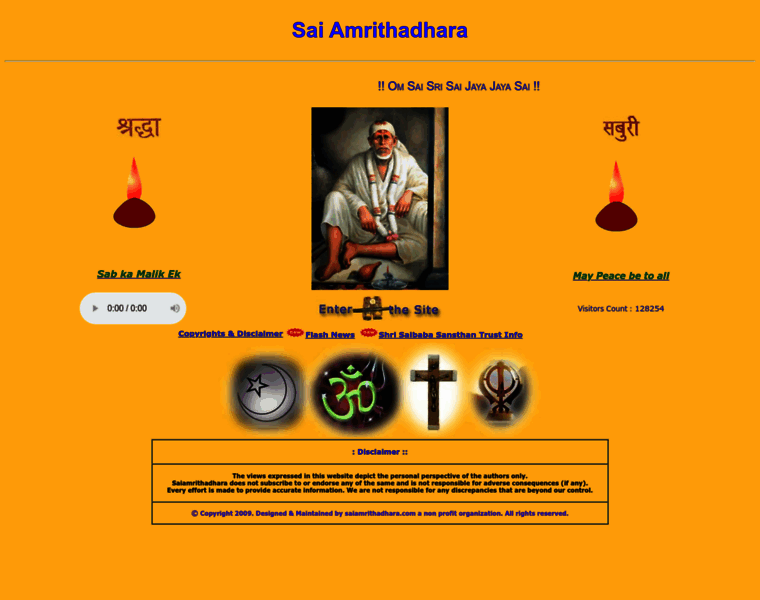 Saiamrithadhara.com thumbnail