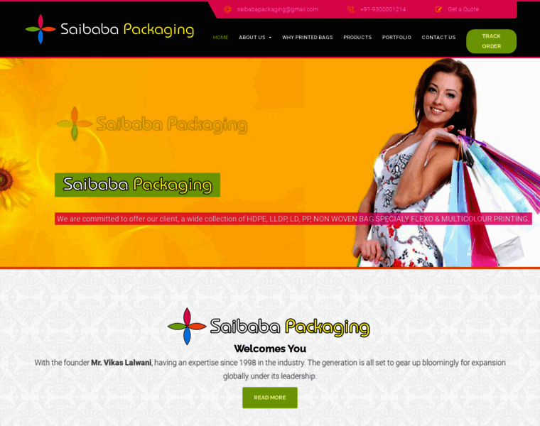 Saibabapackaging.com thumbnail