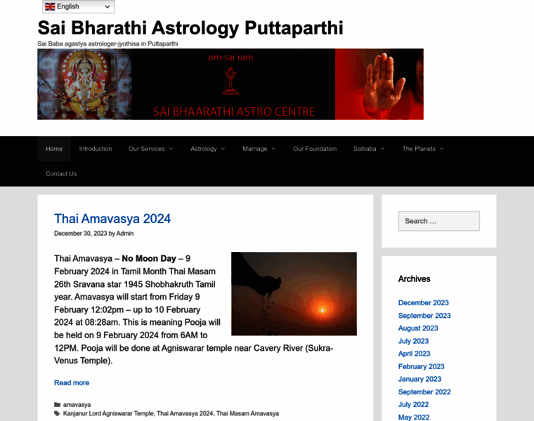 Saibharathi.com thumbnail