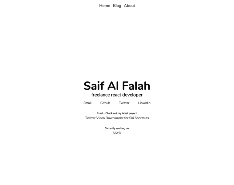 Saif.dev thumbnail