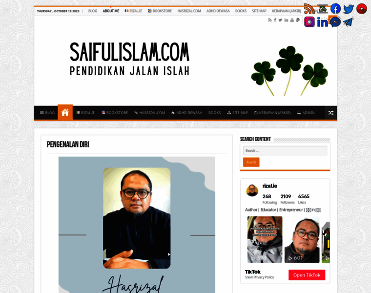 Saifulislam.com thumbnail