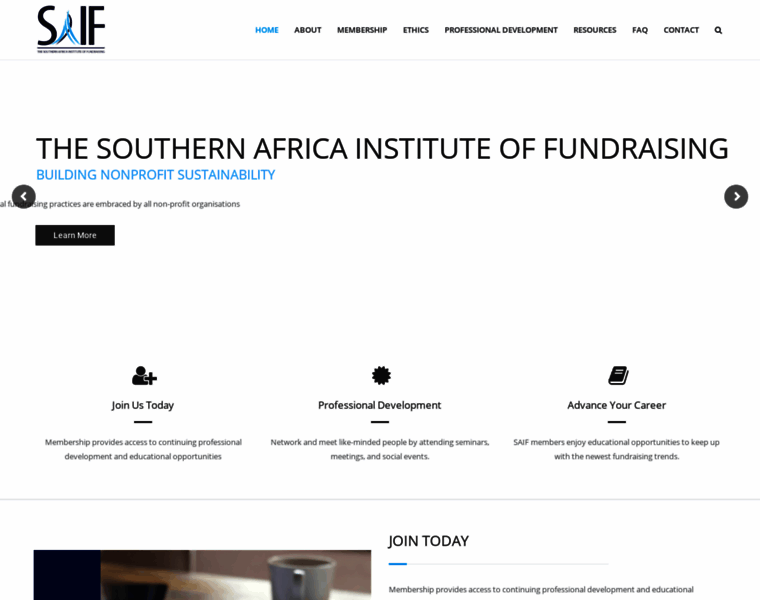 Saifundraising.org.za thumbnail