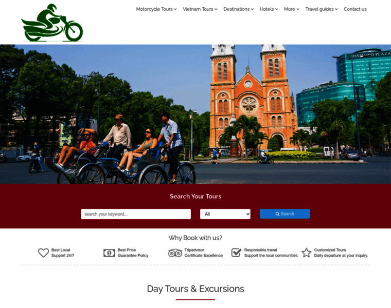 Saigonmotorcycletours.com thumbnail
