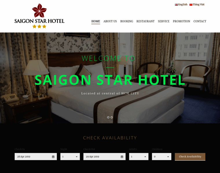 Saigonstarhotel.com.vn thumbnail