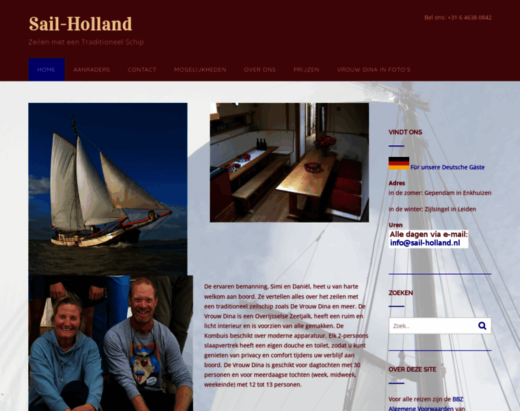 Sail-holland.nl thumbnail