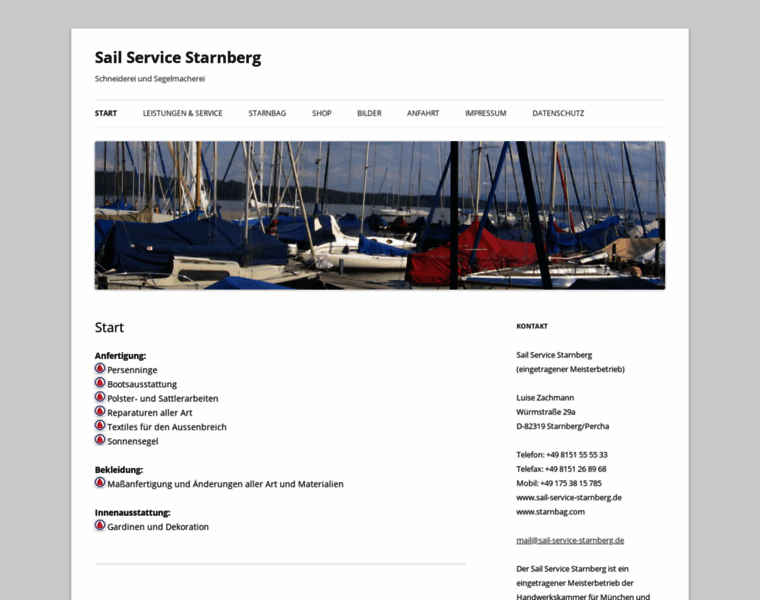 Sail-service-starnberg.de thumbnail