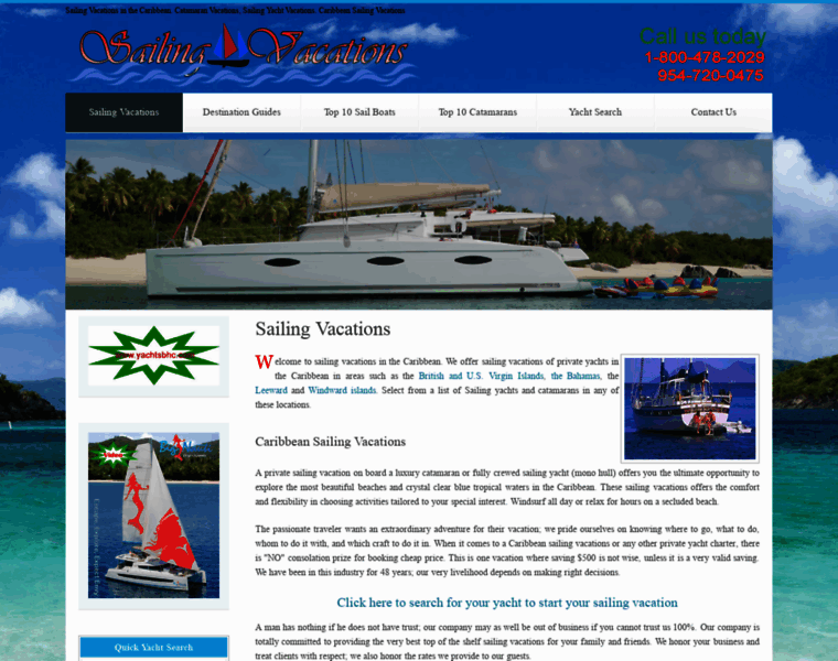 Sailing-vacations.net thumbnail