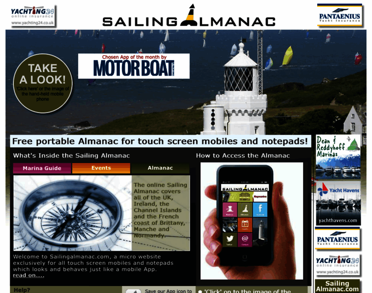 Sailingalmanac.com thumbnail