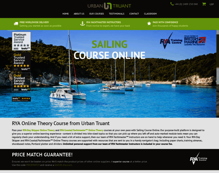 Sailingcourseonline.co.uk thumbnail