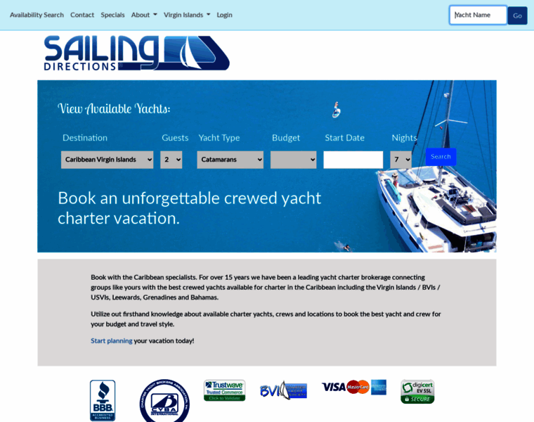 Sailingdirections.com thumbnail