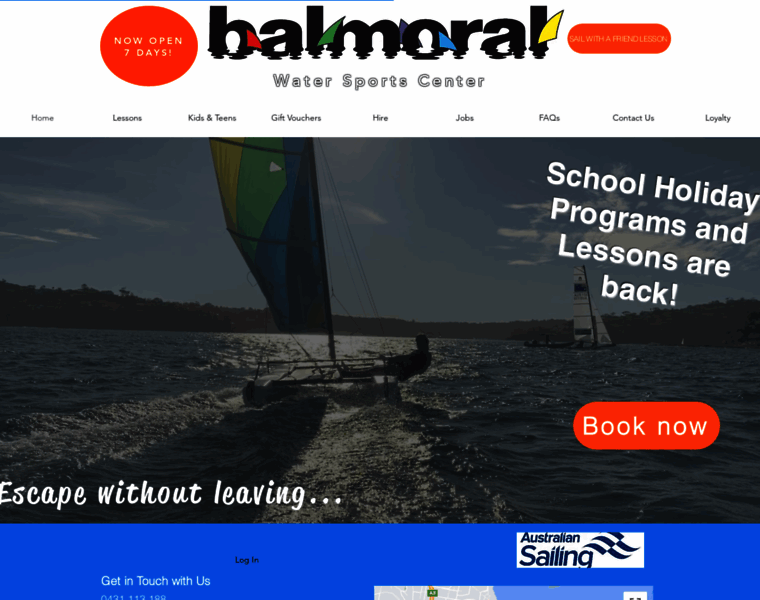 Sailingschool.com.au thumbnail