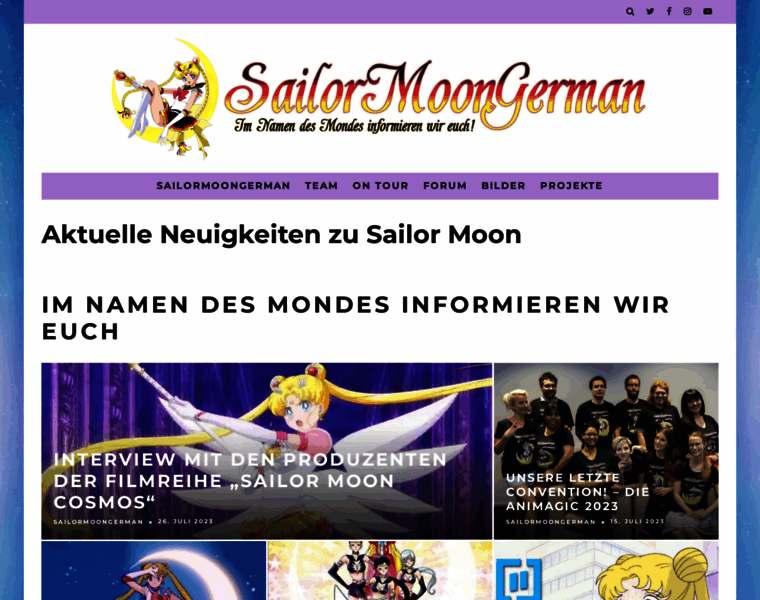 Sailormoongerman.com thumbnail