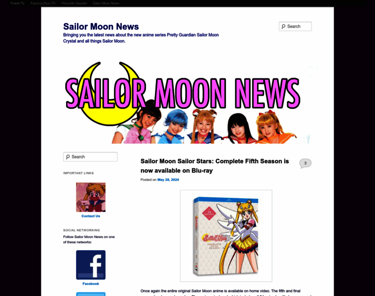 Sailormoonnews.com thumbnail