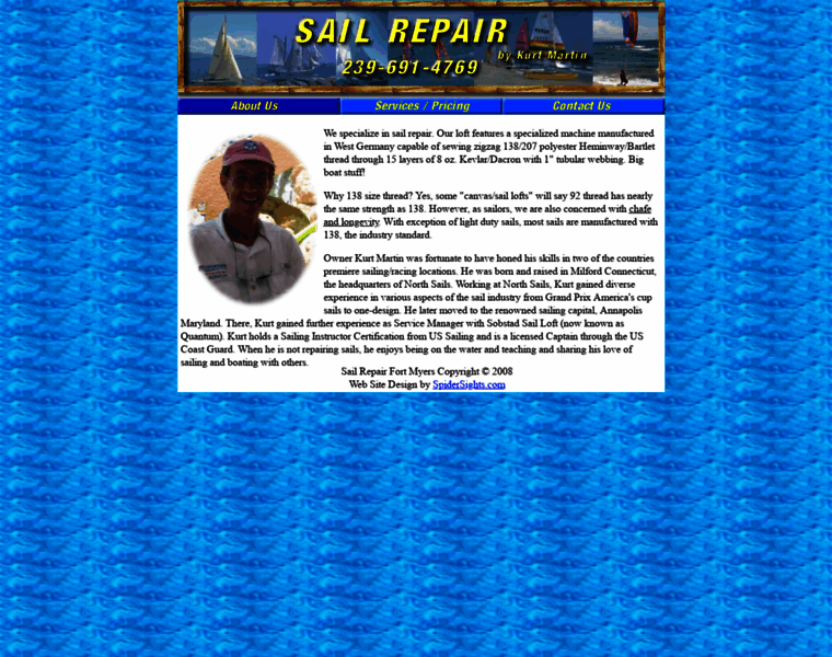 Sailrepairfortmyers.com thumbnail