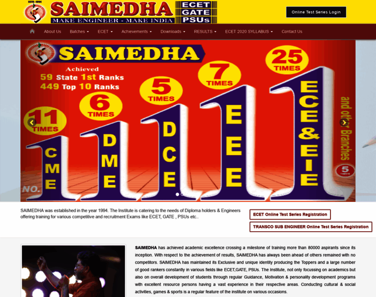 Saimedha.in thumbnail