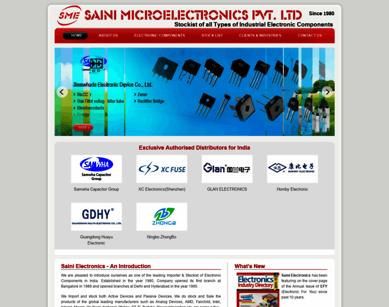 Sainielectronics.in thumbnail