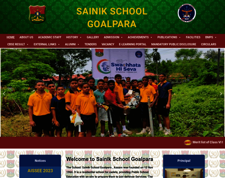 Sainikschoolgoalpara.org thumbnail