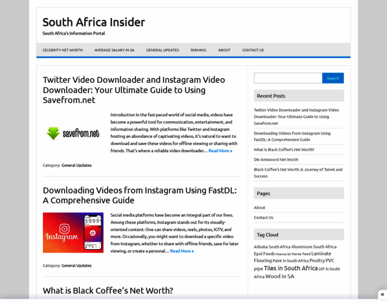 Sainsider.co.za thumbnail Sainsider.co.za thumbnail