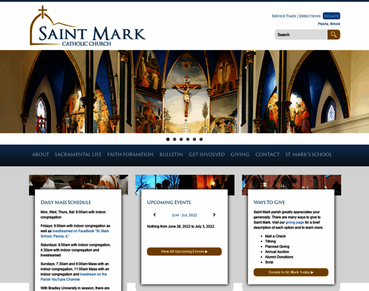 Saint-mark.net thumbnail