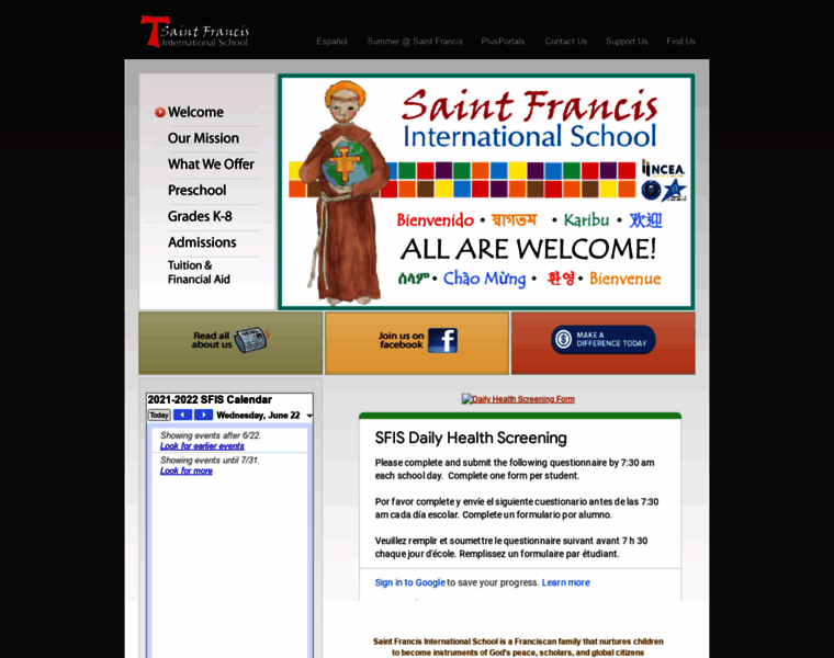 Saintfrancisinternational.org thumbnail