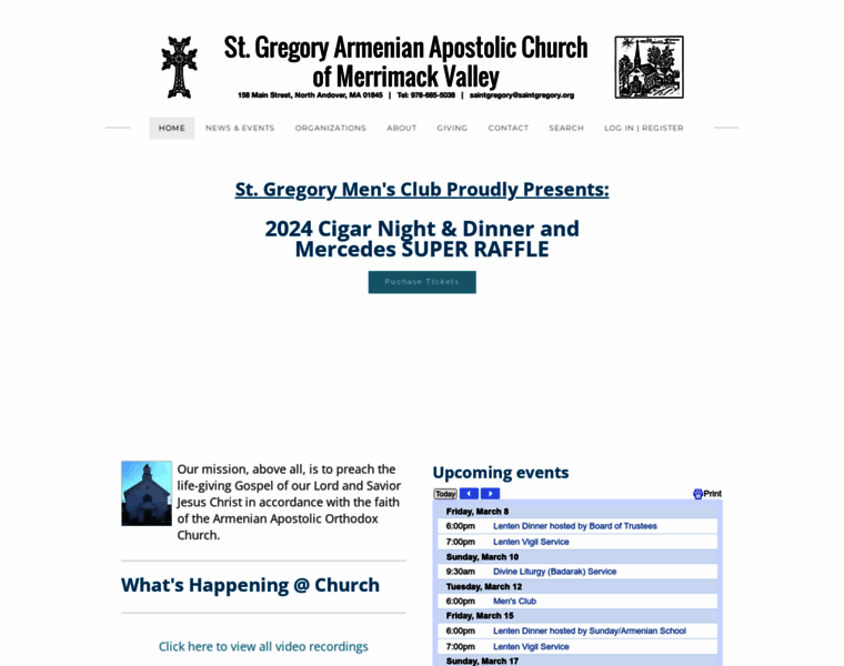 Saintgregory.org thumbnail