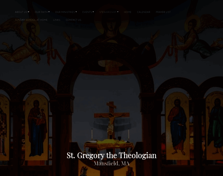 Saintgregorythetheologian.org thumbnail