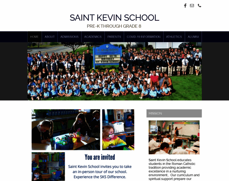 Saintkevinschool.com thumbnail